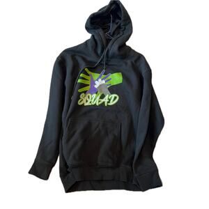 Squad Hands Paws Black Hoodie Mens L